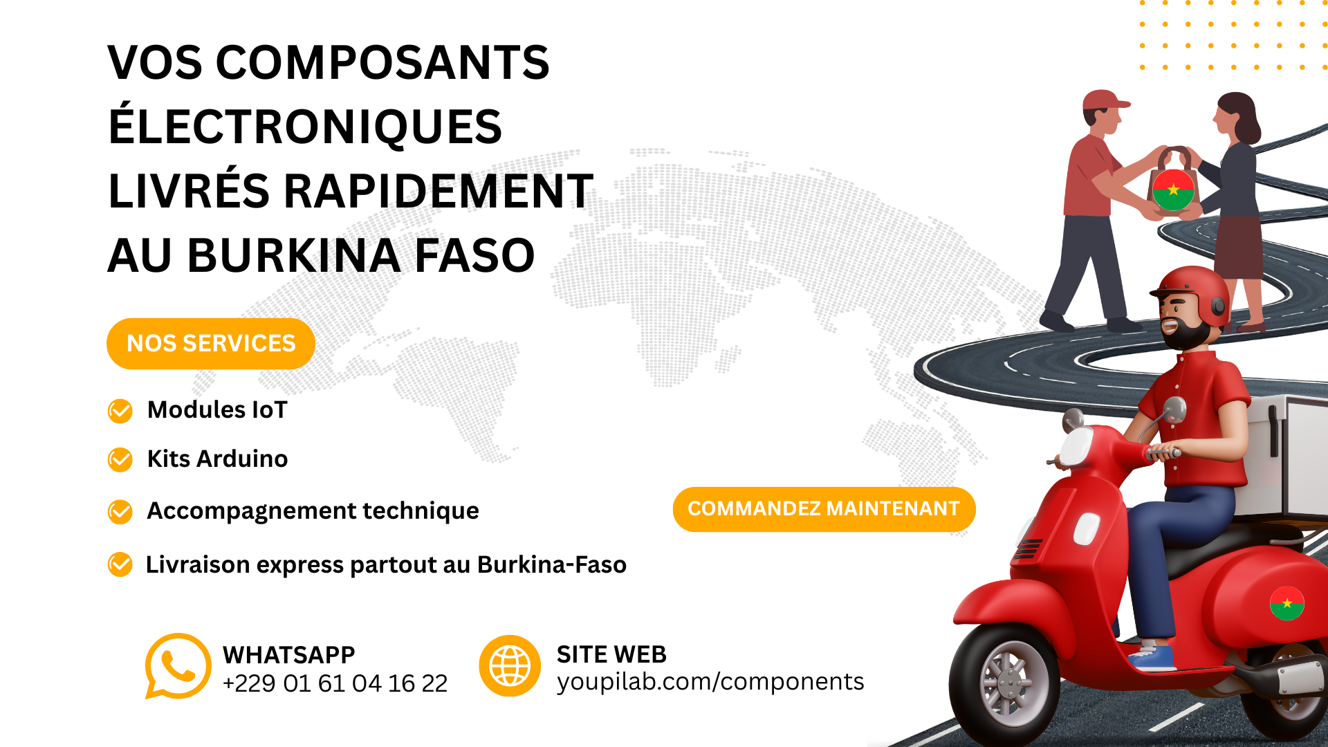 YOUPILAB COMPONENT, PLUS PROCHE DU BURKINA